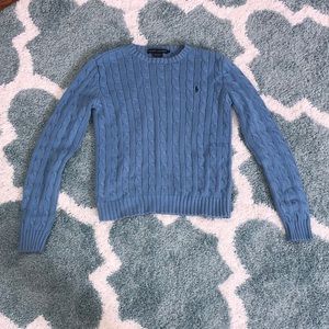 Sky Blue Ralph Lauren Polo Sweater